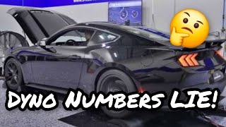 Why You Cant TRUST Dyno Numbers  2024 Supercharged Mustang [upl. by Cordy]