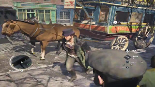 Assassins Creed Syndicate  Hijacking Blighters Carriages with Jacob PC Gameplay [upl. by Avad469]