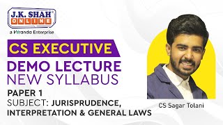 CS EXECUTIVE I JUNE 25 I JIGL I DEMO LECTURE csatjkshah [upl. by Uohk]