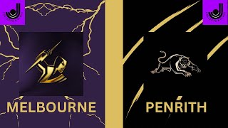 NRL Grand Final Melbourne Storm Vs Penrith Panthers [upl. by Ahsinaw]