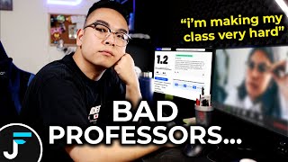 How to deal with BAD college professors ONLINE COLLEGE EDITION [upl. by Aneele887]