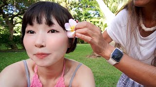 新婚旅行で夢のハワイきた🏝️🌺怒って笑って幸せアロハ〜🤙💕 [upl. by Travax]