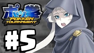 Pokken Tournament Gameplay Walkthrough Part 5  THE MYSTERY GIRL IS Pokken Wii U [upl. by Radmen]