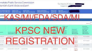 How to apply kasKPSC KASFdaSDA exam Karnatakahow to apply kpsc gazetted probationer [upl. by Adnar]