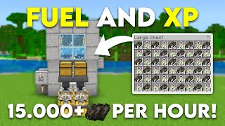 Best Kelp XP Farm in Minecraft Bedrock 121 MCPEXboxPS4Nintendo SwitchPC [upl. by Durward]