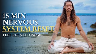 15 Minute Relaxing Breathwork To Help Calm Your Anxiety  Nervous System Reset [upl. by Nylrats]