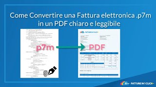 Convertitore P7M  PDF gratis  Fattura elettronica 2020  BitampCoffee [upl. by Ycnuahc]