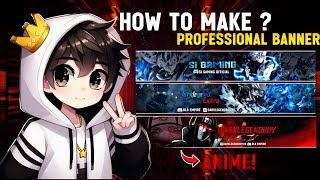 How To Make banner like SenpaiSpider [upl. by Robi]