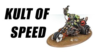 Kult of Speed детачмент Анализ кодекса Orks 10th [upl. by Lonnard493]