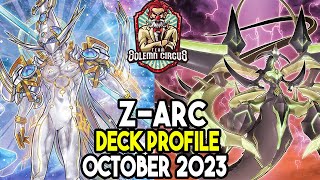 YuGiOh ZARC Pendulum Deck Profile October 2023 [upl. by Eemyaj]