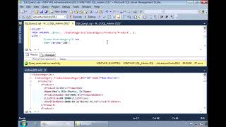 SQL Server 2012  Generating XML Documents from sql tables using FOR XML [upl. by Aicenav]