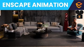 Enscape Animation  Full Walkthrough Tutorial [upl. by Bresee]