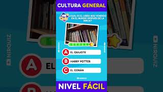 🌍 ¡Trivia de Cultura General en 60 Segundos 🧠 nirquiz quiz juegosdequiz culturageneral [upl. by Aztinad]