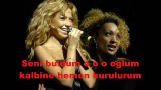 Hadise  Baksana with Lyrics [upl. by Asina]