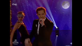 David Bisbal Actuación Premios Goya 2024 [upl. by Oniluap]