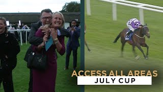 UNPRECEDENTED ACCESS AT THE JULY CUP  NEWMARKET RACECOURSE [upl. by Lliw]