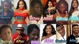 SHOCKING NOLLYWOOD CELEBRITIES BEFORE amp AFTER FAME [upl. by Komarek551]