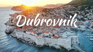 Dubrovnik Croatia  Drone 4K [upl. by Ledif]