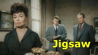 Jigsaw 1962 1440p  Jack Warner  Ronald Lewis  Yolande Donlan  MysteryThriller [upl. by Merlin]