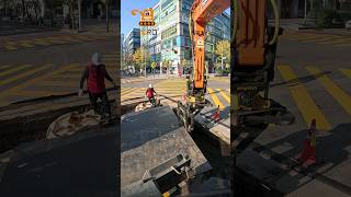 유압지게발 활용법👌👍🔥How to use Engcon hydraulic pallet fork 영웅건기 excavator develon engcon tiltrotator [upl. by Eenot]