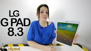 LG G Pad 83 review Videorama [upl. by Mcallister]