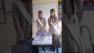 working model of DNA explained by 12th class students of GSSS Navgaon202425 [upl. by Neomah]