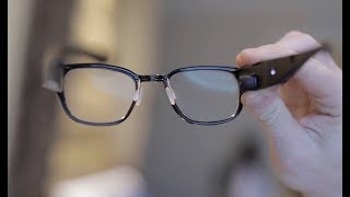 Focals smart glasses  CES 2019 [upl. by Petey]