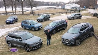 2019 Compact SUV Challenge — Carscom [upl. by Atinaej679]