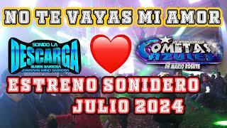 Escucha este chulo estreno 2024 🥰💕TE NECESITO🥰💕los Cometas Azules a la manera de Sonido La DESCARGA [upl. by Nilekcaj]