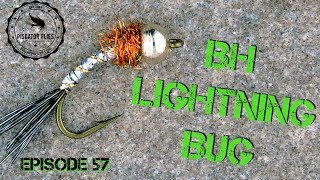 Fly Tying the Bead Head BH Lightning Bug Fly for Trout and Panfish [upl. by Sclar354]