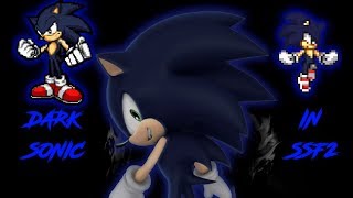 Dark Sonic Mod WIP  SSF2 Custom Mod kinda [upl. by Eidas492]