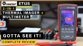 Tooltop ET12S Thermal Imager  Multimeter ⭐ Another bang for buck [upl. by Andromache]