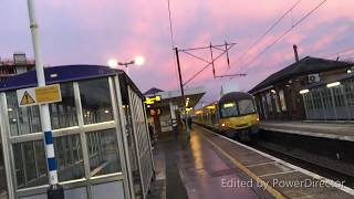 Journey on a Great Northern Class 365 EMU Networker  365524  Potters Bar  Welwyn Garden City [upl. by Notak]