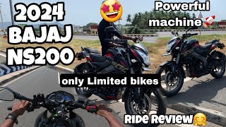 2024 Ns200  Ride review  Powerfull machine  Only limited bike  Murleevlogs  Tamil [upl. by Marie559]