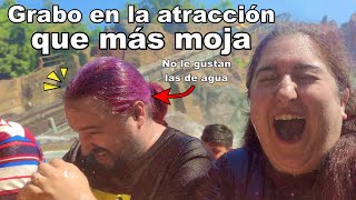 Declermarido sube conmigo a una de AGUA no le gustan 😱 PortAventura Vlog 2022 [upl. by Eniamrehc242]