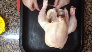 Pollo asado  Recetas al horno [upl. by Papp]