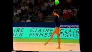 Alexandra TIMOSHENKO URS ball  1991 DTB Cup EF [upl. by Icul]