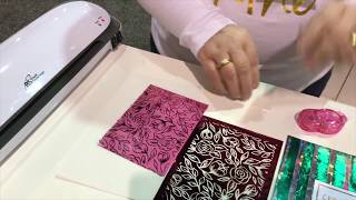 Deco Foil Products from Therm O Web at Creativation [upl. by Harald]