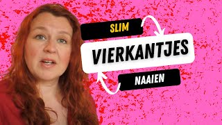 Slimme manier om vierkantjes te naaien met de naaimachine [upl. by Evania50]