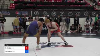 2024 U20 US Open Aaron Seidel vs Isaiah Quintero 57 kg 5th Place Bout [upl. by Jacobine]