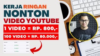 Kerja Ringan Nonton Youtube Dibayar Dollar Cara Menghasilkan Uang Dari Internet Tanpa Modal [upl. by Armilla]