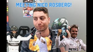 NICO ROSBERG 2016 SIGNED HELMET MEETING ROSBERG [upl. by Uliram]