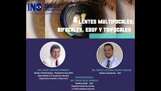 Lentes multifocales bifocales trificales EdOF Dr J Corbera Dr J Baltazar Dr J Ruiz [upl. by Armillia]