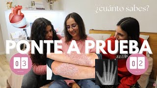 ¿CUÁNTO SABES DE MEDICINA NOS PONEMOS A PRUEBA 💉🩺  Ana Blanca [upl. by Alia92]