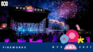 Sydney Midnight Fireworks  LIVE New Years Eve 2021 [upl. by German106]