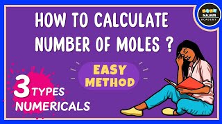 How to calculate the number of moles Chemistry [upl. by Iclehc]