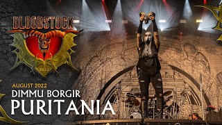 DIMMU BORGIR  Puritania  Live Bloodstock 2022 [upl. by Thirza]