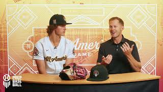 2024 Prep Baseball AllAmerican Game Xavier Neyens Interview [upl. by Lorraine]