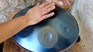 Handpan D minor tuned to 432Hz BalkanPan [upl. by Grady306]