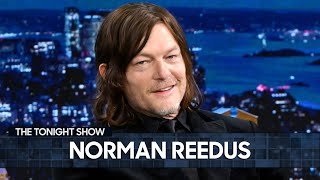 Norman Reedus Dishes on His The Walking Dead Spinoff Series  The Tonight Show Starring Jimmy Fallon [upl. by Alleciram]